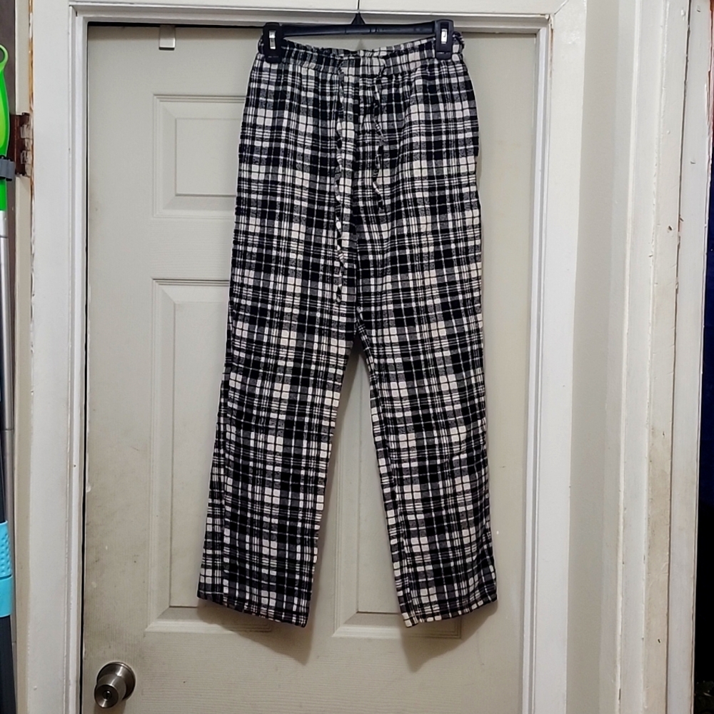 Boy pajama pant, medium, blk/wht
